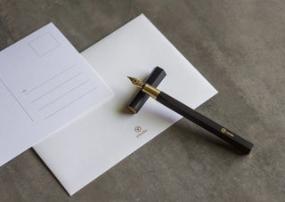 YSTUDIO - Resin Fountain Pen (Black) - KOHEZI