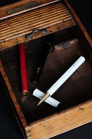 YSTUDIO - Resin Rollerball Pen (Red) - KOHEZI