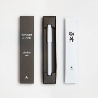 YSTUDIO - Resin Rollerball Pen (Red) - KOHEZI